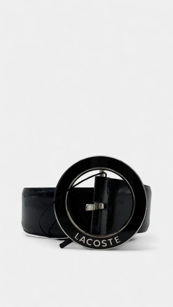 LACOSTE - PATENT LEATHER BELT - Image 2